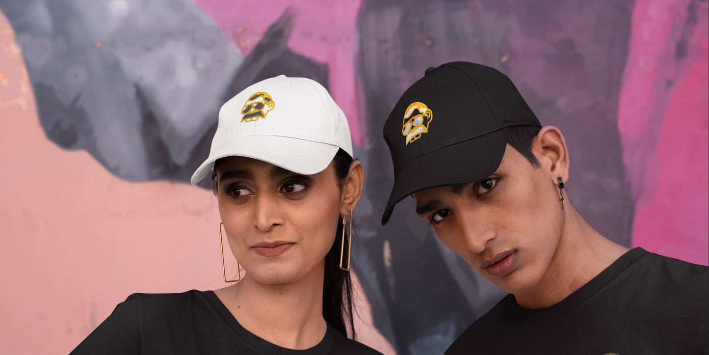 Cappello Meme - Brand Logo - Black - Streetwear divertente by Moustache Man
