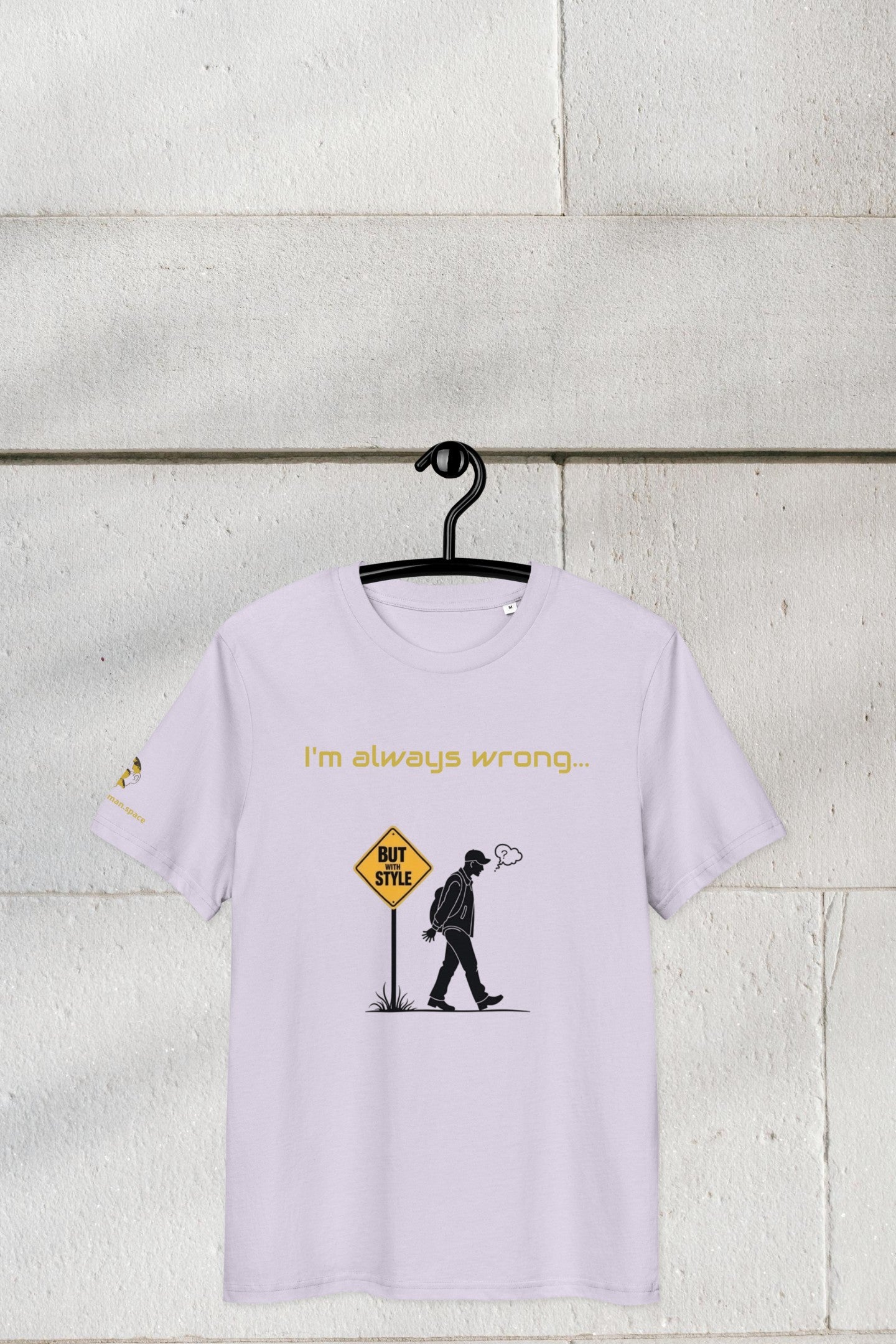 Meme Unisex T-Shirt - Wrong - Organic Cotton - Funny Streetwear by Moustache Man