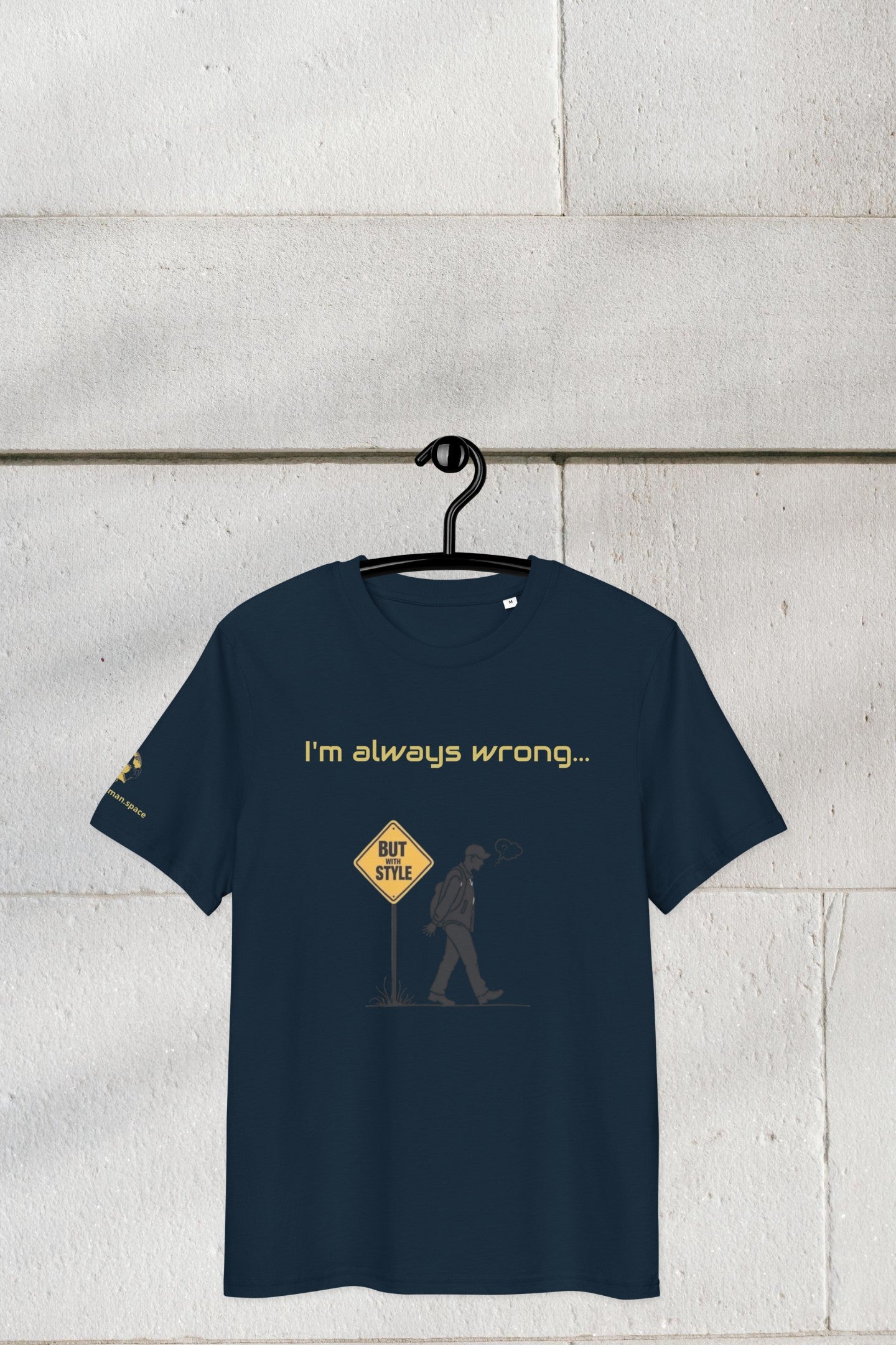 Meme Unisex T-Shirt - Wrong - Organic Cotton - Funny Streetwear by Moustache Man