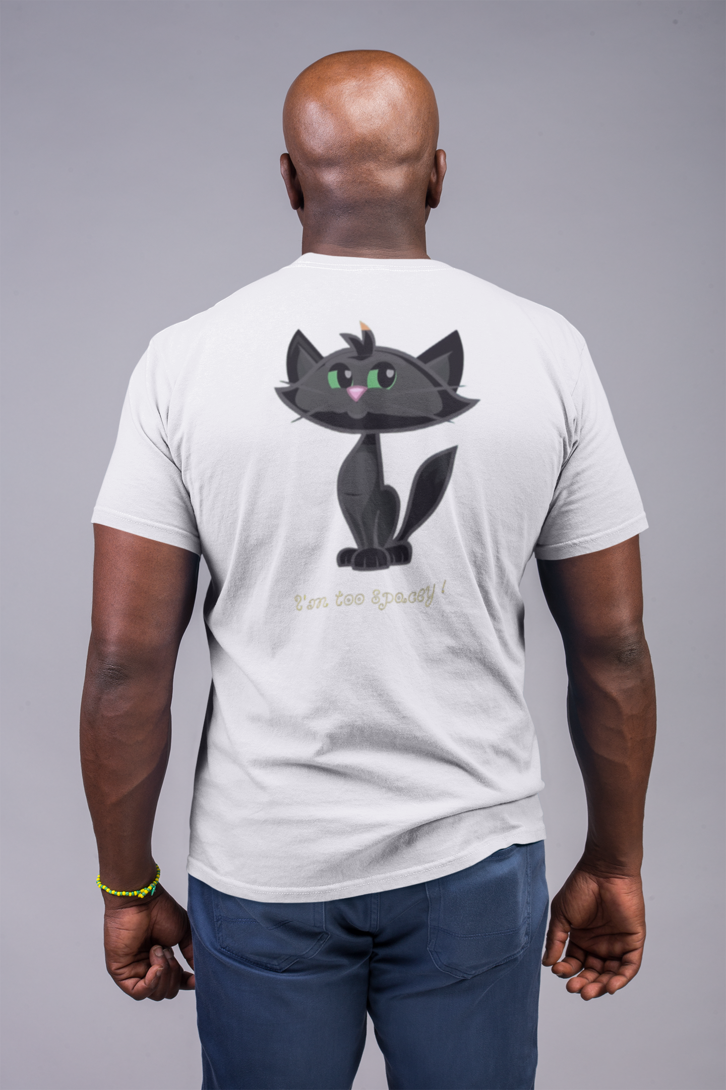 Maglietta unisex Meme MOU - Maya the Cat - Cotone Bio - B/W