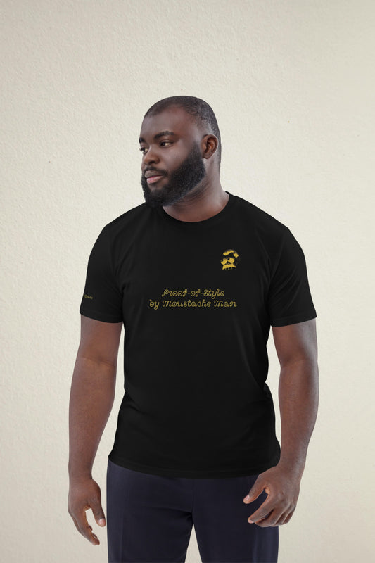 Meme MOU Unisex T-Shirt - Proof of Style - Organic Cotton - B/W
