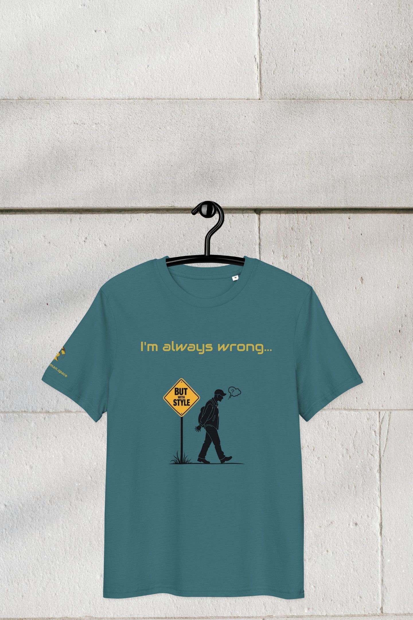 Meme Unisex T-Shirt - Wrong - Organic Cotton - Funny Streetwear by Moustache Man
